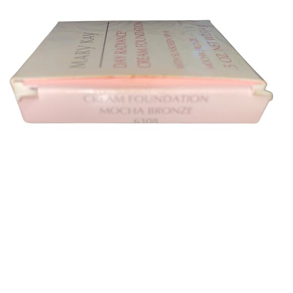 Mary Kay Day Radiance Cream Foundation  'Mocha Bronze' #6308 NEW IN BOX .5 oz - Picture 7 of 8
